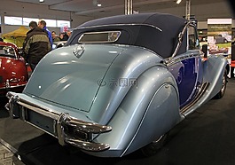 oldtimer,美洲豹mk v,尾鳍上