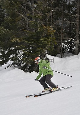 滑雪,惠斯勒,加拿大