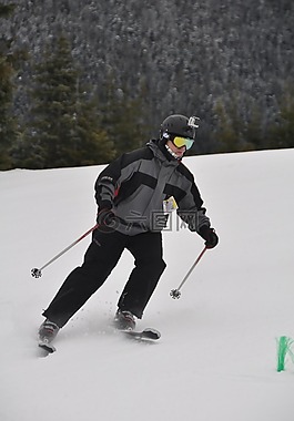 滑雪,惠斯勒,加拿大