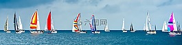 帆船,游艇,比赛