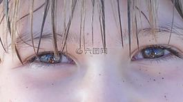 棕色的眼睛,眼睛,含笑的眼睛