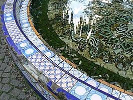 喷泉,老,博物馆