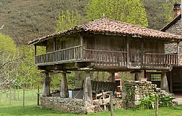 粮仓,场,阿斯图利亚斯