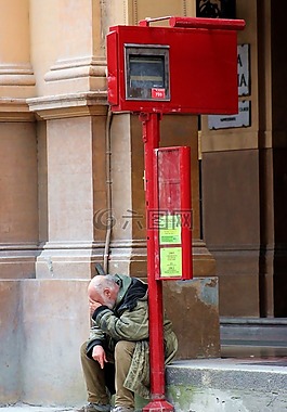 男子,孤独,无家可归