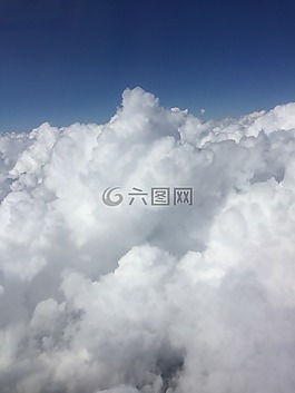 白色云背景图片 白色云背景素材 白色云背景模板免费下载 六图网