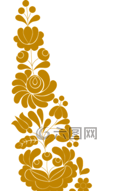 民间图案,花卉,传统
