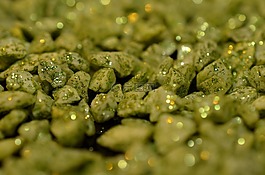 修剪,石,绿色