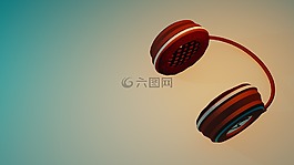 头戴式耳机,音乐,搅拌器
