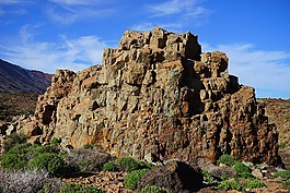 ucanca水平,岩,悬崖