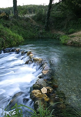 水,电流,河