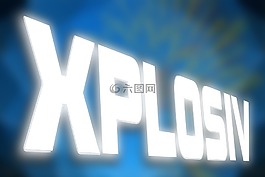爆炸,字体,刻字