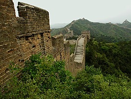 长城,中国,金山岭