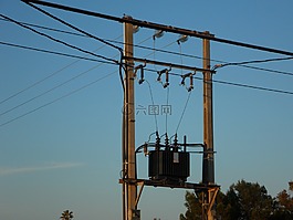 当前,能源,变压器