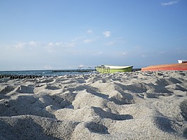 渔船,海,海滩