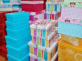 礼品盒,框,纸板箱