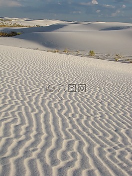 沙丘,涟漪,景观