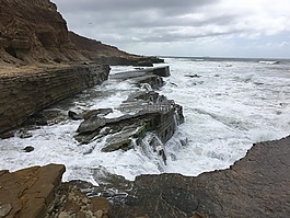 海洋,南加州,海岸