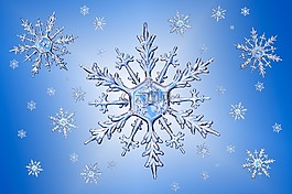 冰,雪晶体,冰晶体