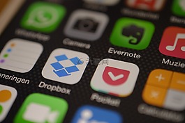 iphone,显示,应用程序