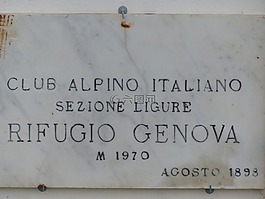 信息板,棚屋,阿尔卑斯山的小屋