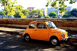 fiat500,oldtimer,车辆