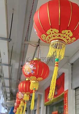 灯笼,中国,红色