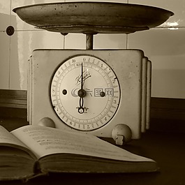 水平,厨房秤,古董