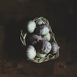 大蒜,食品,有机