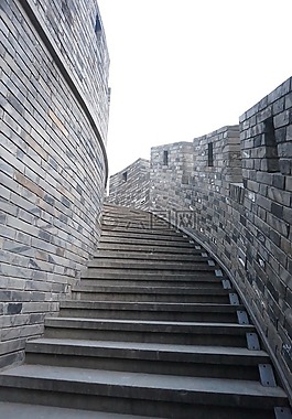 楼梯,建筑,城墙