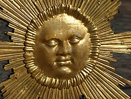 太阳,schlossgarten,schwetzingen