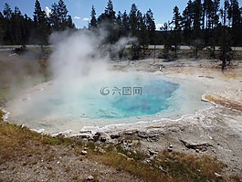 热水器,黄色,蒸汽