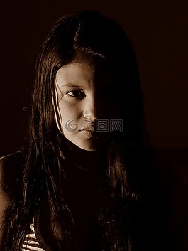 妇女,肖像,est