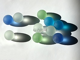 大理石,水晶球,颜色