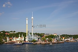 佐加顿斯,游乐园,grona lund游乐场