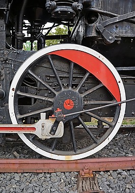 火车,蒸汽引擎,铁路