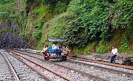 轨道检查车,铁路轨道,印度铁路
