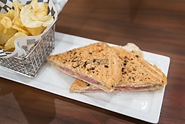 食品,帕尼尼,火腿