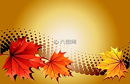 背景,叶,干叶