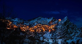 castelmezzano的,意大利,村