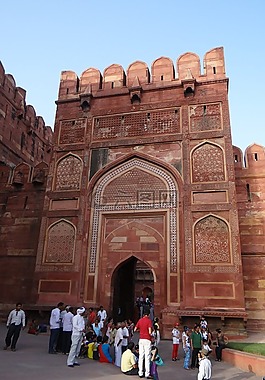 阿格拉堡,教科文组织的网站,城堡