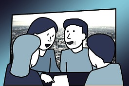 团队,人类,剪影