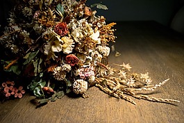 干花,花束,鲜花