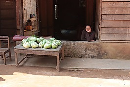 市场,妇女,科尔
