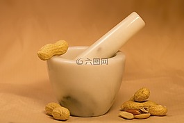 花生米,杵,花生酱