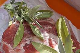 肉,圣人,叶子