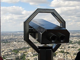 巴黎,天空,望远镜