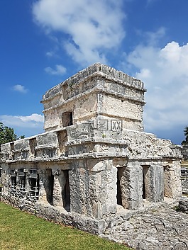 图伦,金字塔,废墟