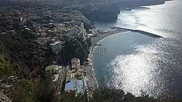 村,山村,海平面