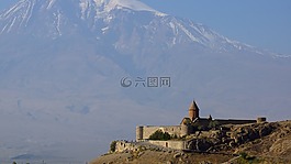 豪尔virap,寺,亚拉腊