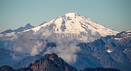mt 贝克,山,美国